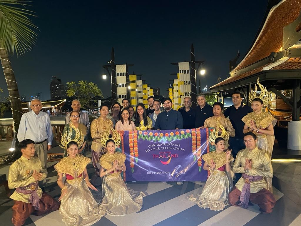 Wedding celebration at Anantara Riverside Bangkok Resort